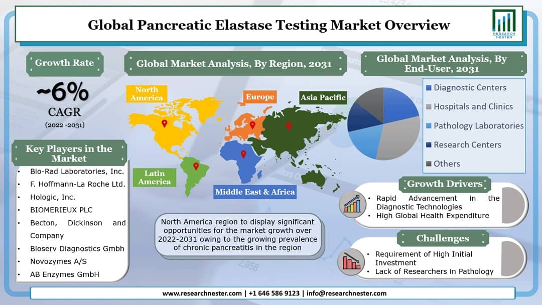 Pancreatic Elastase Testing Market Overview